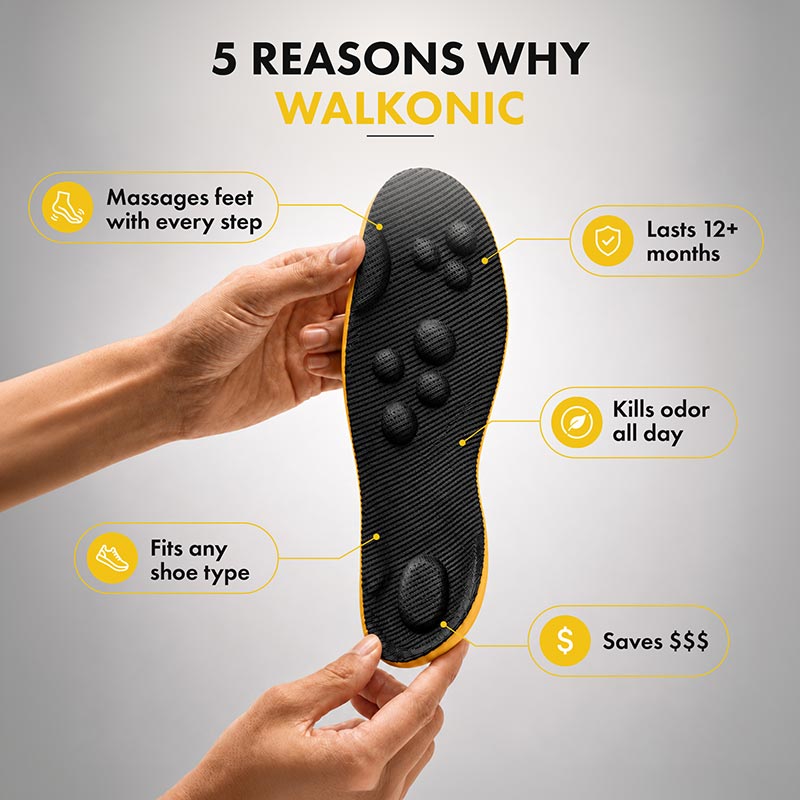 Walkonic Acupressure Insoles
